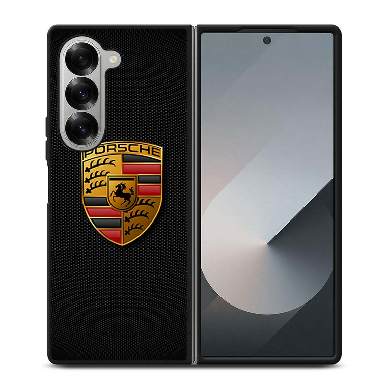 PORSCHE CARBON FIBER Samsung Galaxy Z Fold 6 Case Cover