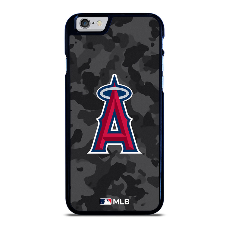LOS ANGELES ANGELS BASEBALL BLACK CAMO iPhone 6 / 6S Case Cover
