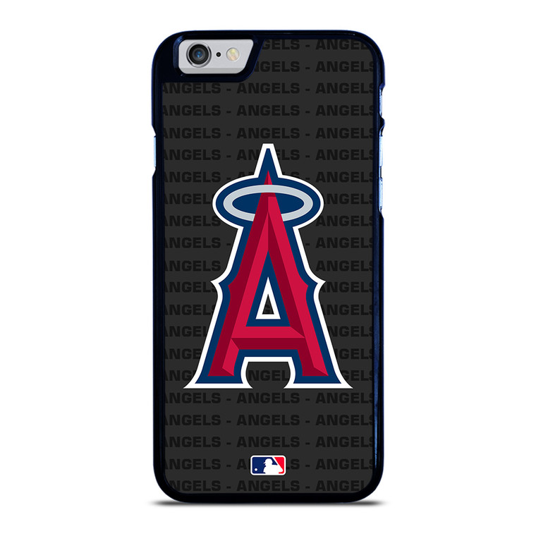 LOS ANGELES ANGELS BASEBALL BLACK iPhone 6 / 6S Case Cover