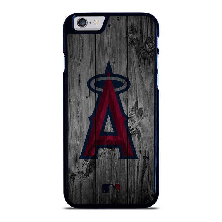 LOS ANGELES ANGELS BASEBALL MLB WOOD LOGO iPhone 6 / 6S Case Cover