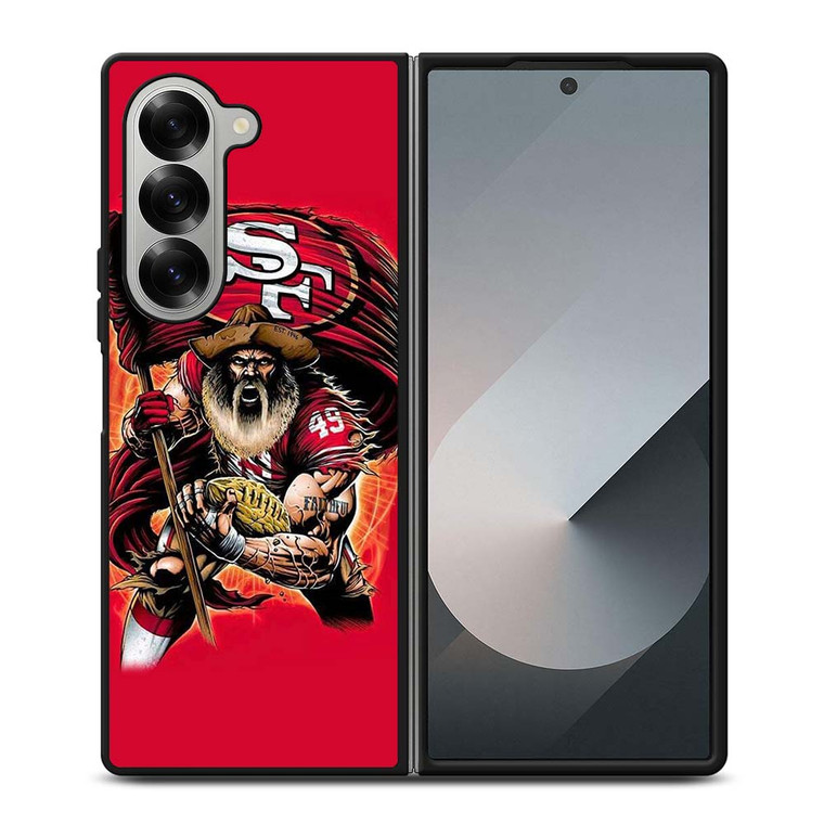 SAN FRANCISCO 49ERS MASCOT Samsung Galaxy Z Fold 6 Case Cover