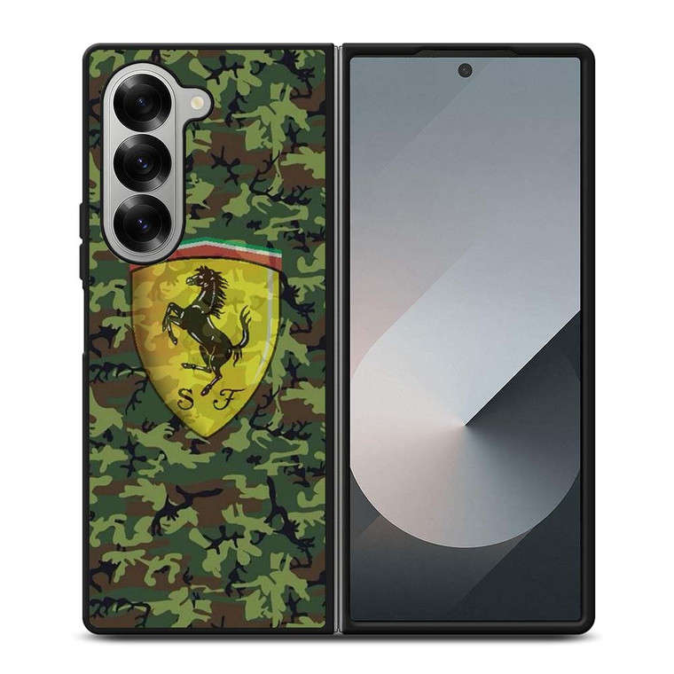 SCUDERIA FERRARI F1 CAMO Samsung Galaxy Z Fold 6 Case Cover
