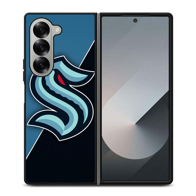 SEATTLE KRAKEN NHL HOCKEY LOGO Samsung Galaxy Z Fold 6 Case Cover