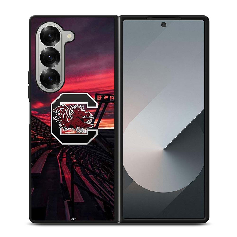 SOUTH CAROLINA GAMECOCKS FOOTBALL UNIVERSITY LOGO Samsung Galaxy Z Fold 6 Case Cover