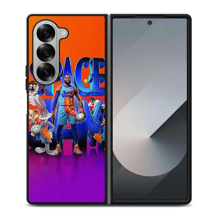 SPACE JAM LOONEY TUNES LEBRON JAMES Samsung Galaxy Z Fold 6 Case Cover