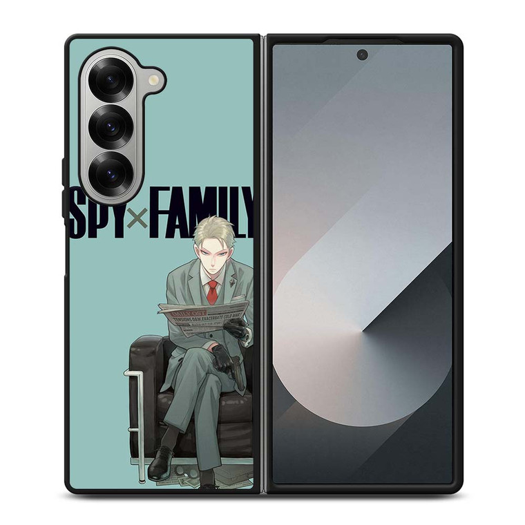 SPY X FAMILY LOID FORGER COMIC Samsung Galaxy Z Fold 6 Case Cover