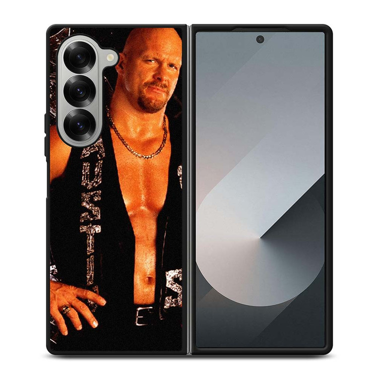 STONE COLD STEVE AUSTIN WRESTLING Samsung Galaxy Z Fold 6 Case Cover