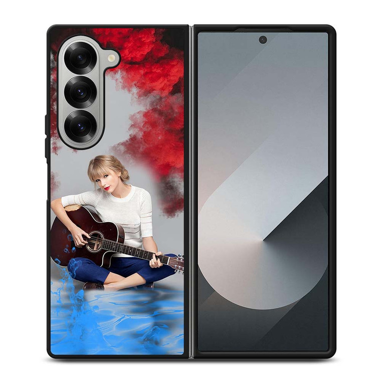 TAYLOR SWIFT GUITAR Samsung Galaxy Z Fold 6 Case Cover