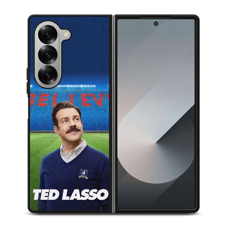 TED LASSO JASON SUDEIKIS BELIEVE Samsung Galaxy Z Fold 6 Case Cover