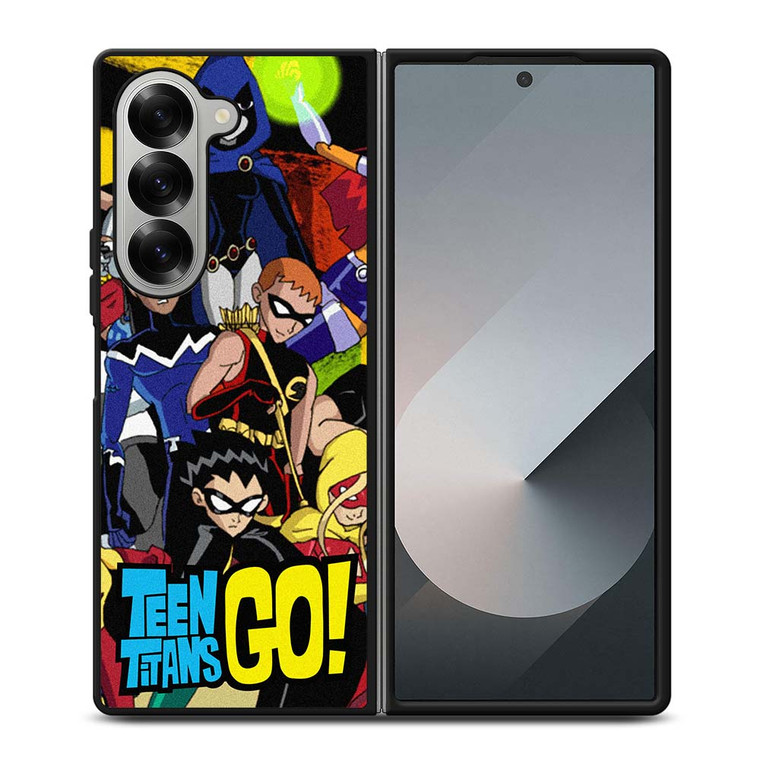 TEEN TITANS GO A CHARACTERS Samsung Galaxy Z Fold 6 Case Cover