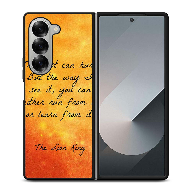 THE LION KING QUOTES Samsung Galaxy Z Fold 6 Case Cover