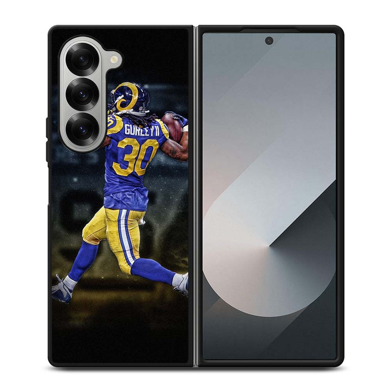 TODD GURLEY LOS ANGELES RAMS Samsung Galaxy Z Fold 6 Case Cover