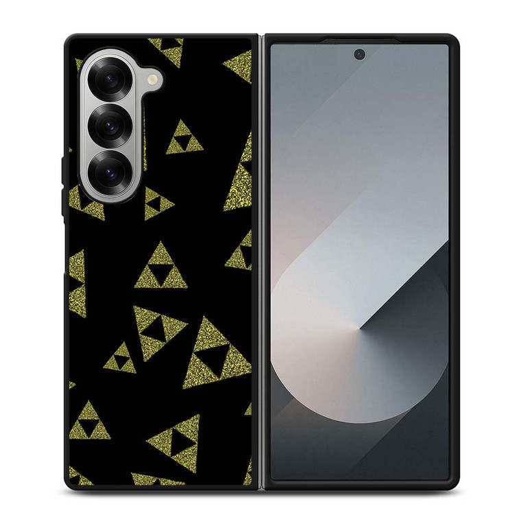 TRIFORCE ZELDA ABSTRACT Samsung Galaxy Z Fold 6 Case Cover