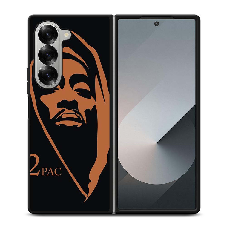 TUPAC SHAKUR SILHOUETTE Samsung Galaxy Z Fold 6 Case Cover