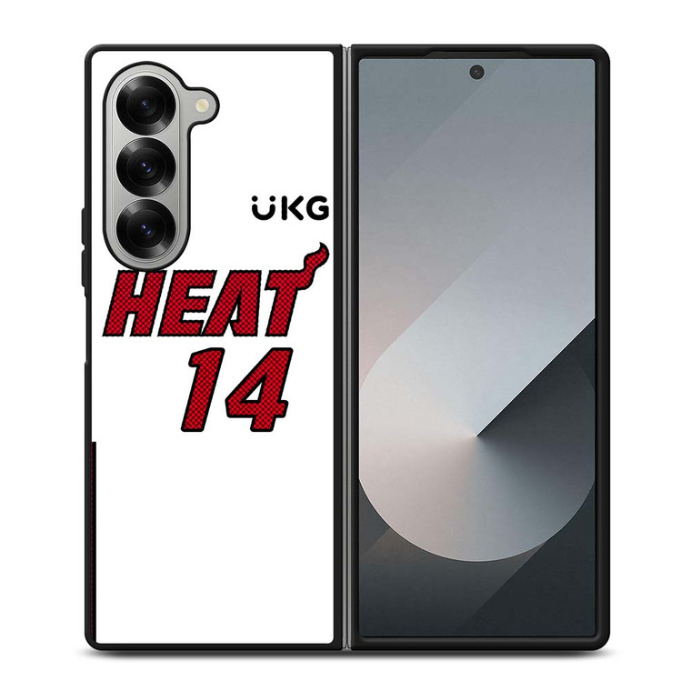 TYLER HERRO MIAMI HEAT NIKE NBA 2021-22 Samsung Galaxy Z Fold 6 Case Cover