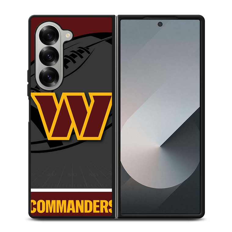 WASHINGTON COMMANDERS NFL TEAM Samsung Galaxy Z Fold 6 Case Cover