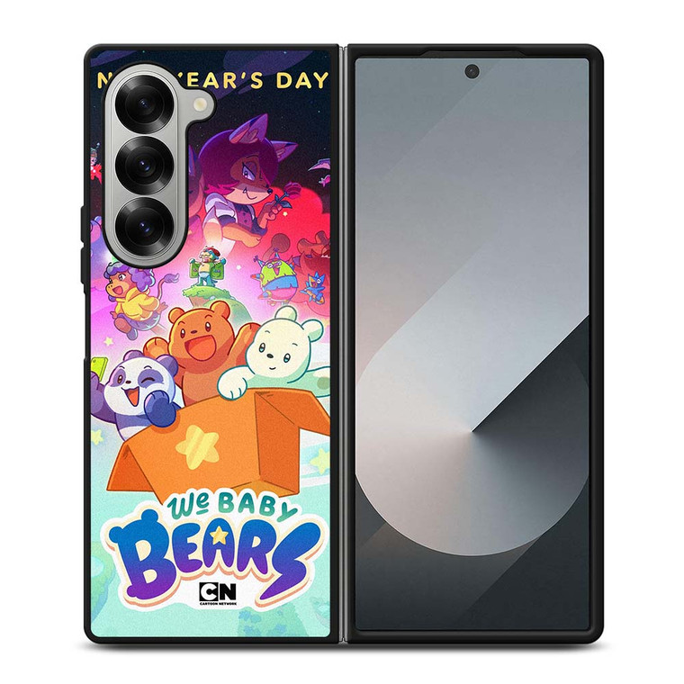 WE BABY BEARS CARTOON Samsung Galaxy Z Fold 6 Case Cover