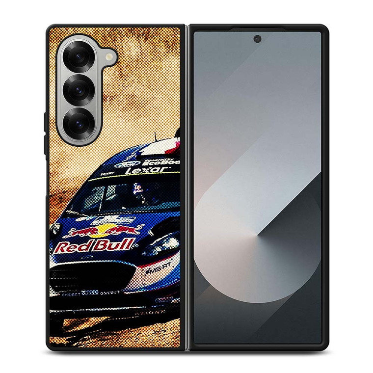 WRC RALLY SEBASTIEN OGIER FORD Samsung Galaxy Z Fold 6 Case Cover