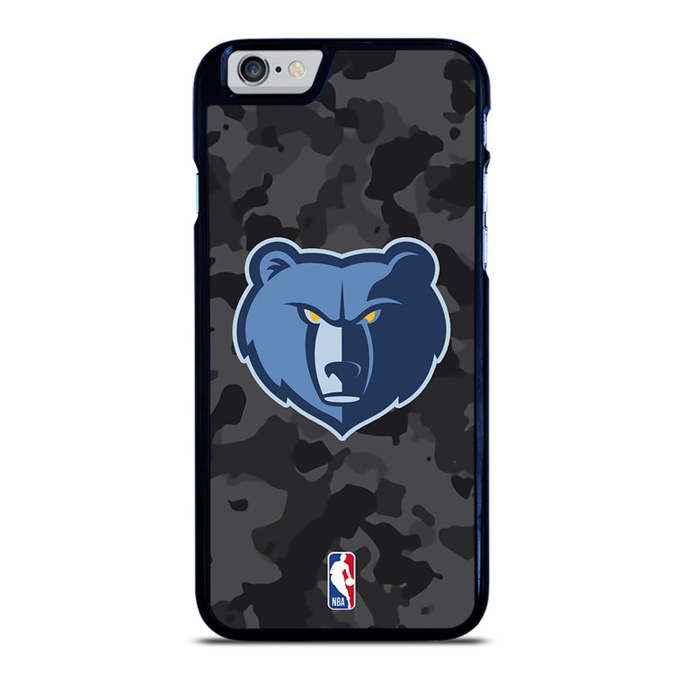 MEMPHIS GRIZZLIES BLACK CAMO iPhone 6 / 6S Case Cover