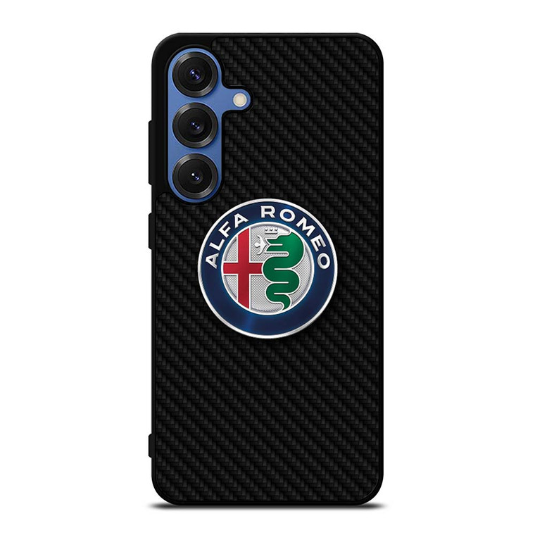 ALFA ROMEO CAR CARBON FIBER Samsung Galaxy S25 Case Cover