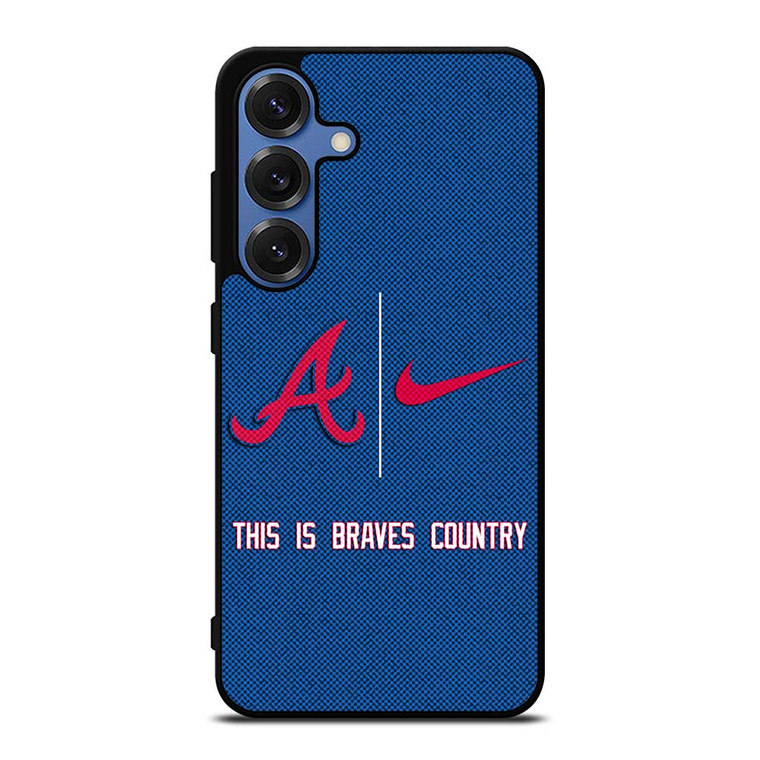ATLANTA BRAVES NIKE MLB BASEBALL Samsung Galaxy S25 Case Cover