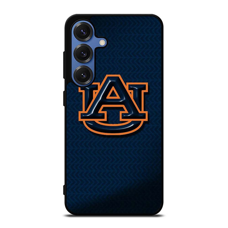 AUBRUN TIGERS FOOTBALL UNIVERSITY TEAM LOGO BLUE Samsung Galaxy S25 Case Cover