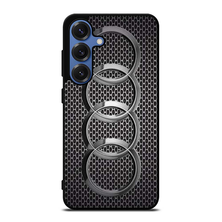 AUDI CAR METAL LOGO Samsung Galaxy S25 Case Cover