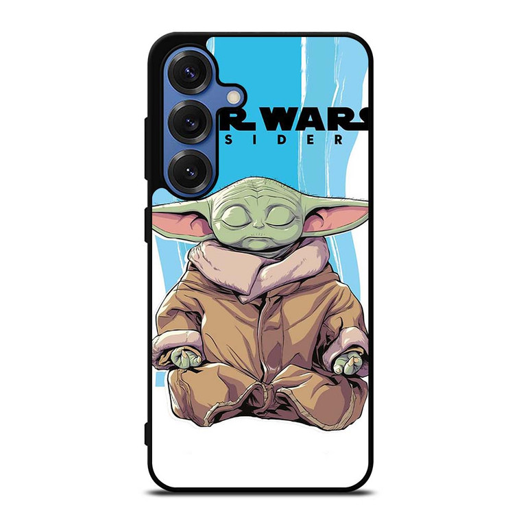 BABY YODA STAR WARS MEDITATION Samsung Galaxy S25 Case Cover