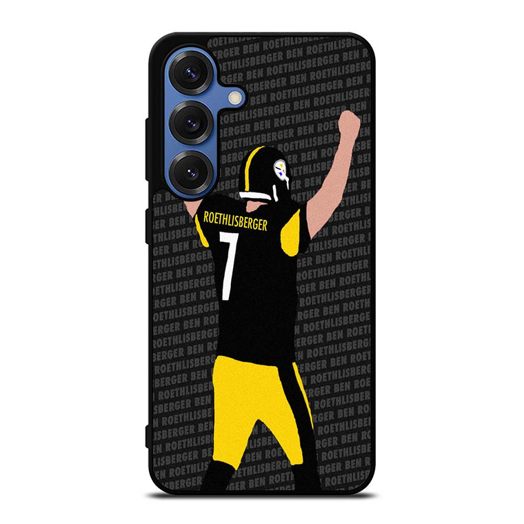 BEN ROETHLISBERGER PITTSBURGH STEELERS CARTOON Samsung Galaxy S25 Case Cover BEN ROETHLISBERGER PITTSBURGH STEELERS CARTOON Samsung Galaxy S25 Case Cover