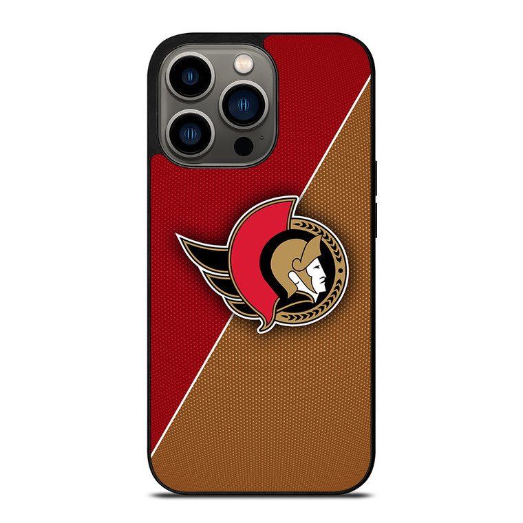 OTTAWA SENATORS NHL HOCKEY LOGO iPhone 13 Pro Case Cover