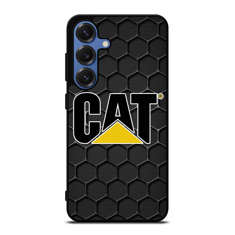 CATERPILLAR CAT TRACTOR LOGO HEXA METAL Samsung Galaxy S25 Case Cover
