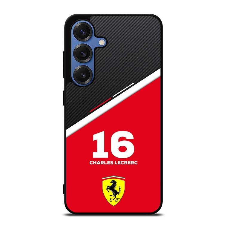 CHARLES LECLERC FERRARI FORMULA ONE F1 RACING 2 Samsung Galaxy S25 Case Cover