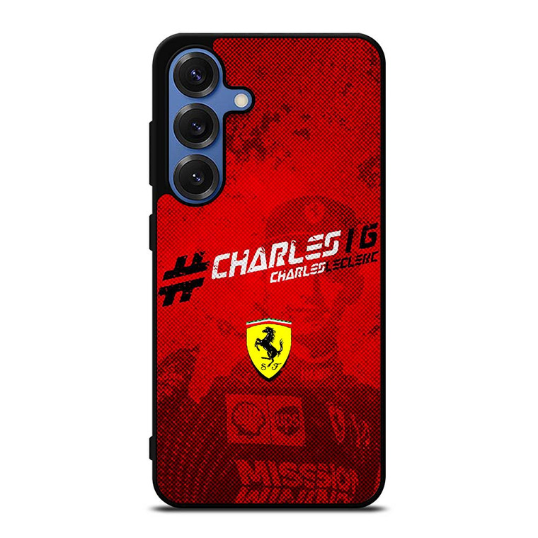 CHARLES LECLERC FERRARI FORMULA ONE F1 RACING 5 Samsung Galaxy S25 Case Cover