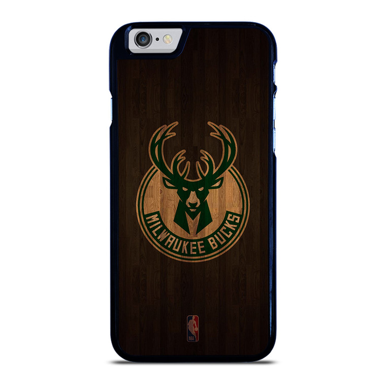 MILWAUKEE BUCKS BASKETBALL COURT NBA iPhone 6 / 6S Case Cover