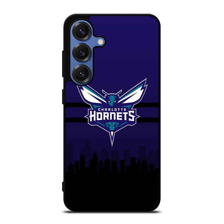 CHARLOTTE HORNETS NBA SKYLINE Samsung Galaxy S25 Case Cover