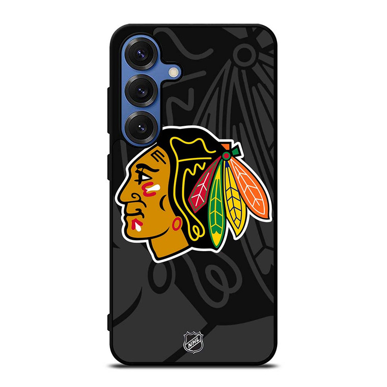 CHICAGO BLACKHAWKS NHL TEAM Samsung Galaxy S25 Case Cover