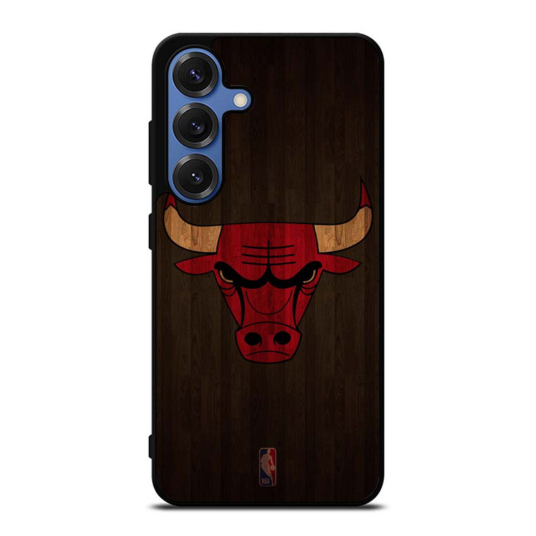 CHICAGO BULLS BASKETBALL COURT NBA Samsung Galaxy S25 Case Cover