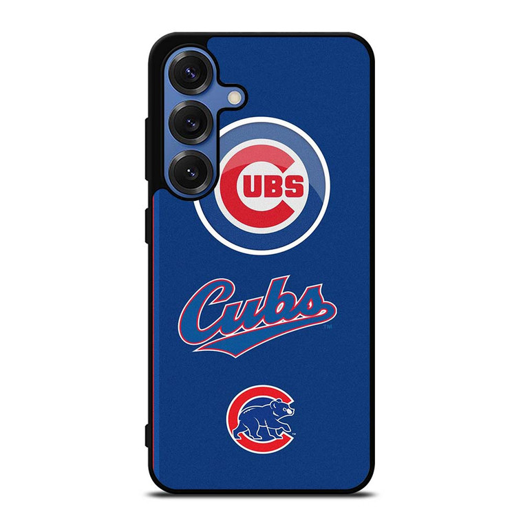 CHICAGO CUBS ICON BASEBALL TEAM LOGO Samsung Galaxy S25 Case Cover