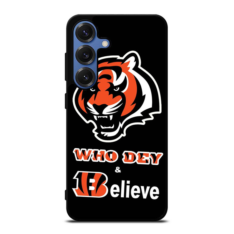 CINCINNATI BENGALS FOOTBALL WHO DEY Samsung Galaxy S25 Case Cover