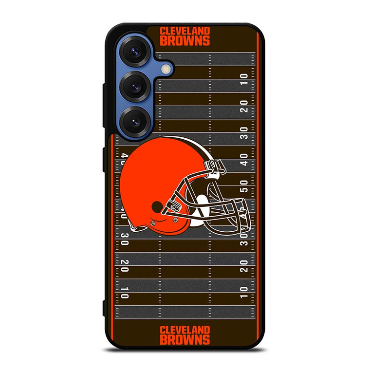 CLEVELAND BROWNS FOOTBALL FIELD Samsung Galaxy S25 Case Cover