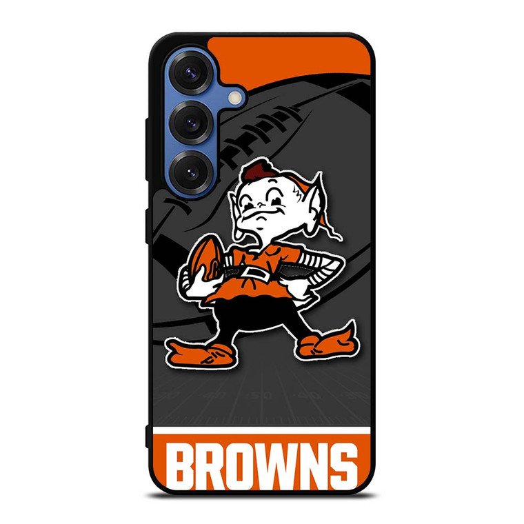 CLEVELAND BROWNS NFL TEAM Samsung Galaxy S25 Case Cover