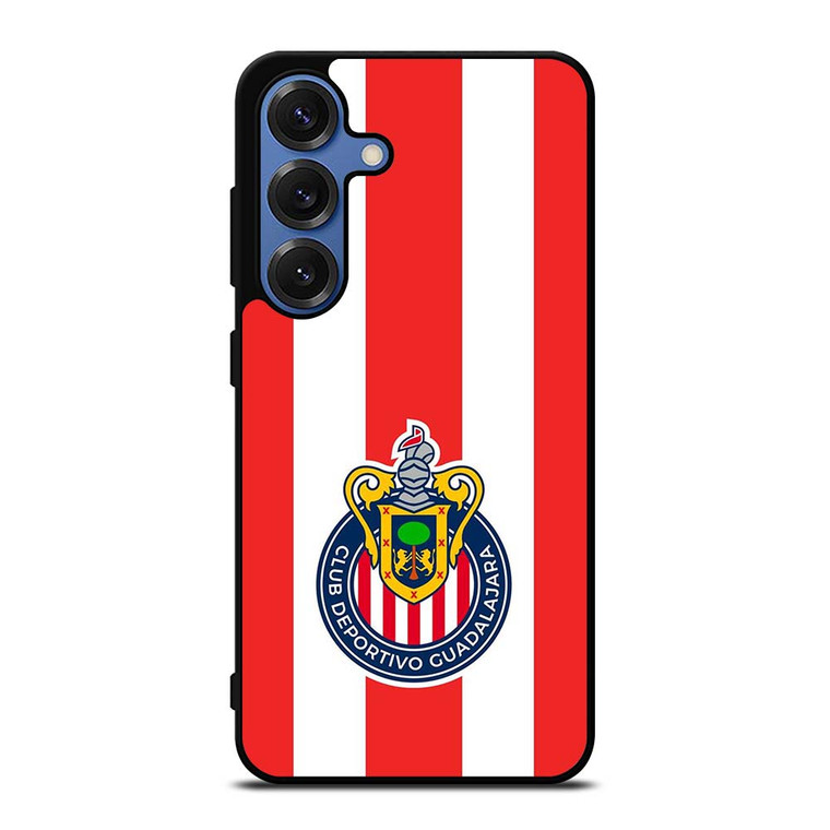 CLUB DEPORTIVO CHIVAS DE GUADALAJARA FOOTBALL LOGO Samsung Galaxy S25 Case Cover