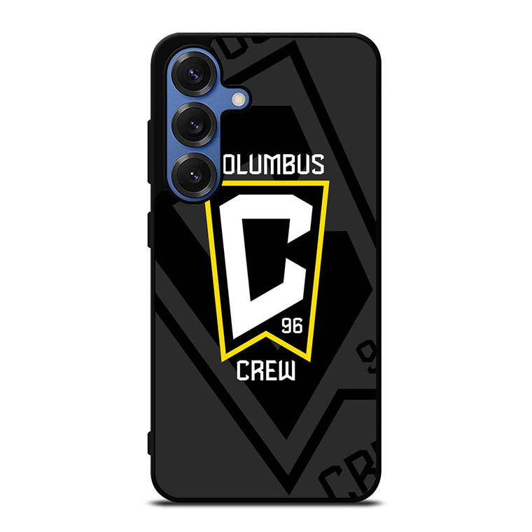 COLUMBUS CREW MLS BLACK Samsung Galaxy S25 Case Cover