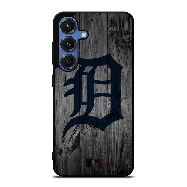 DETROIT TIGERS BASEBALL MLB WOOD LOGO Samsung Galaxy S25 Case Cover