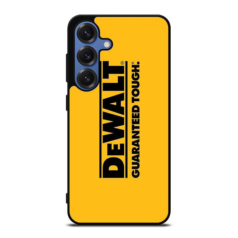 DEWALT TOOL LOGO GUARANTEED TOUGH Samsung Galaxy S25 Case Cover