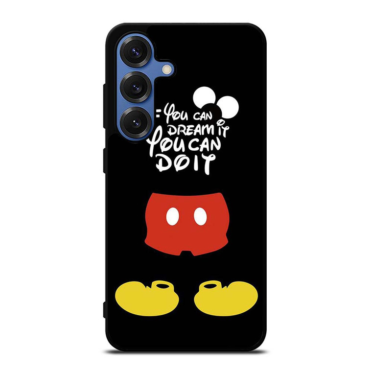 DISNEY MICKEY MOUSE QUOTES Samsung Galaxy S25 Case Cover