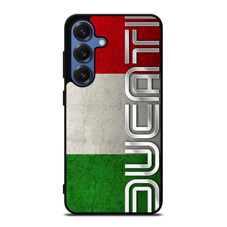 DUCATI MOTOR ITALY FLAG Samsung Galaxy S25 Case Cover