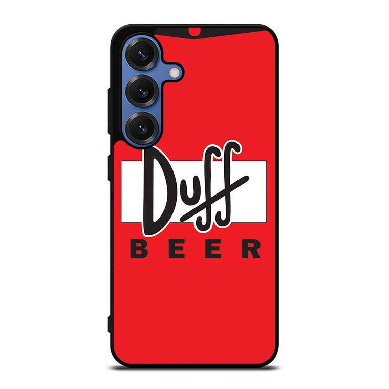 DUFF BEER THE SIMPSONS CARTOON 2 Samsung Galaxy S25 Case Cover