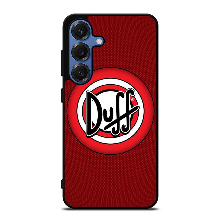 DUFF BEER THE SIMPSONS LOGO Samsung Galaxy S25 Case Cover DUFF BEER THE SIMPSONS LOGO Samsung Galaxy S25 Case Cover