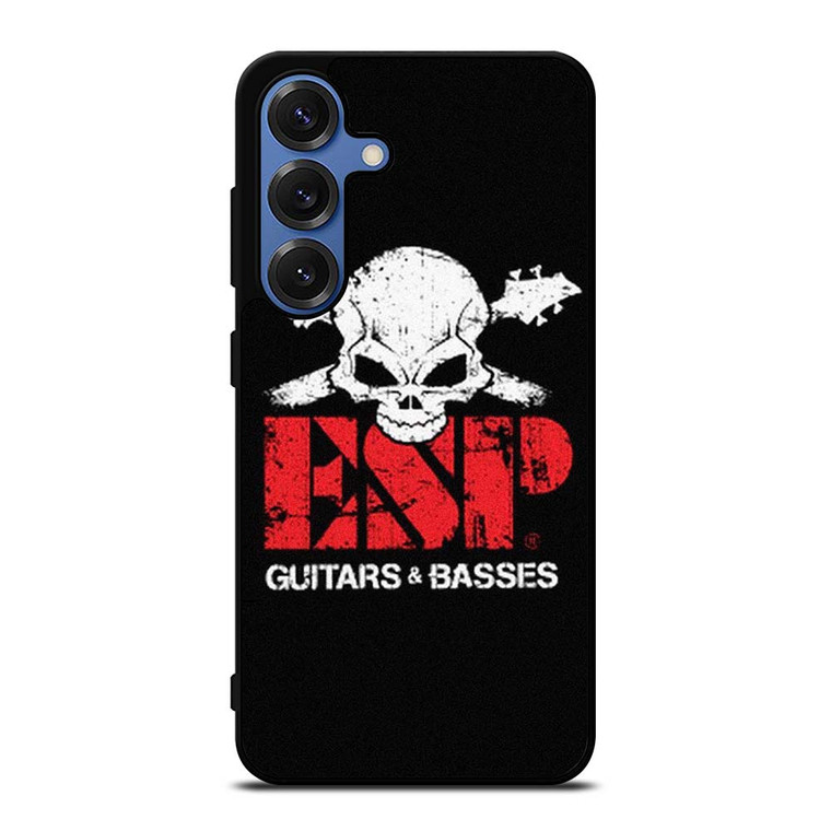 ESP GUITARS AND BASSES LOGO Samsung Galaxy S25 Case Cover